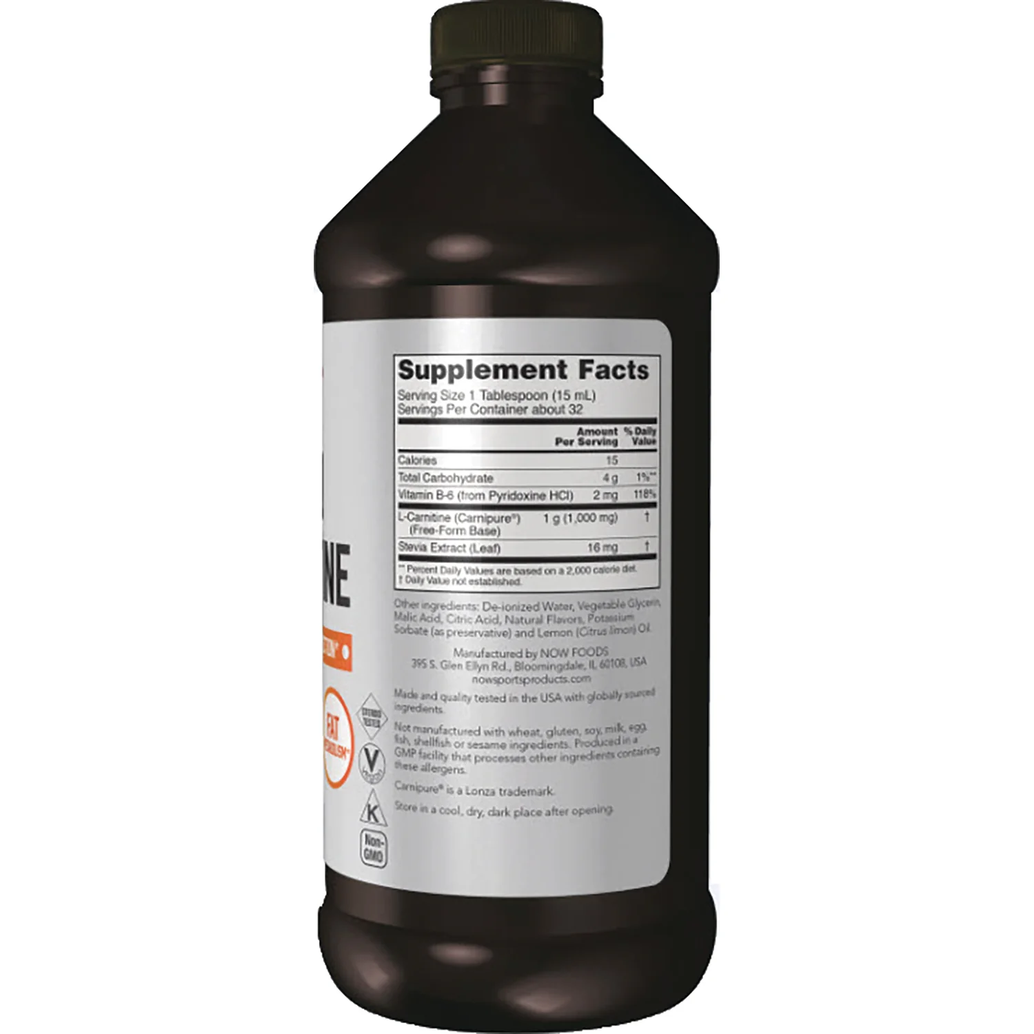 Liquid L-Carnitine - Citrus - Image 2