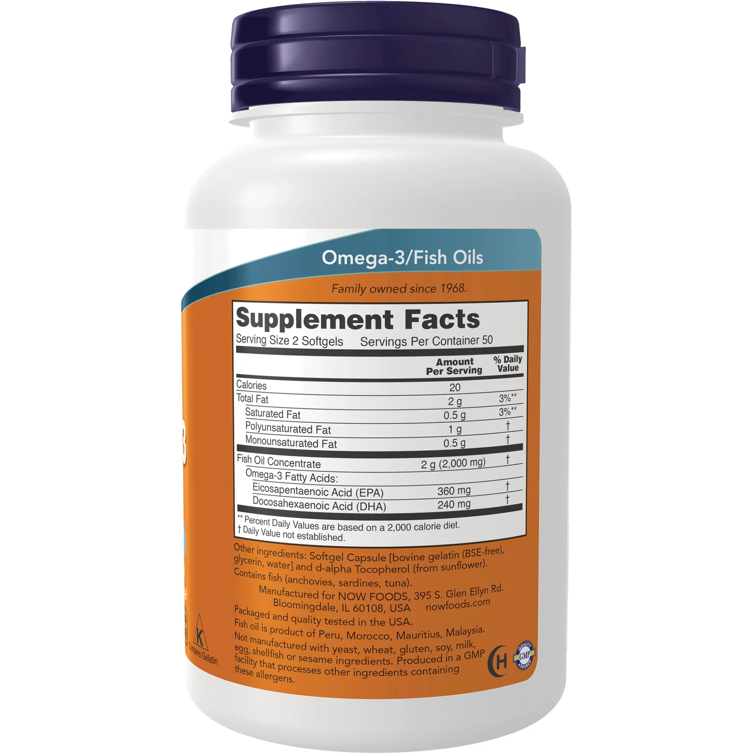 Molecularly Distilled Omega-3 Fish Oil - Image 2