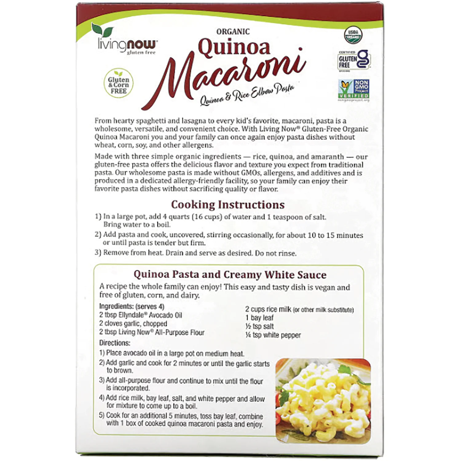 Organic Quinoa Macaroni - Image 4