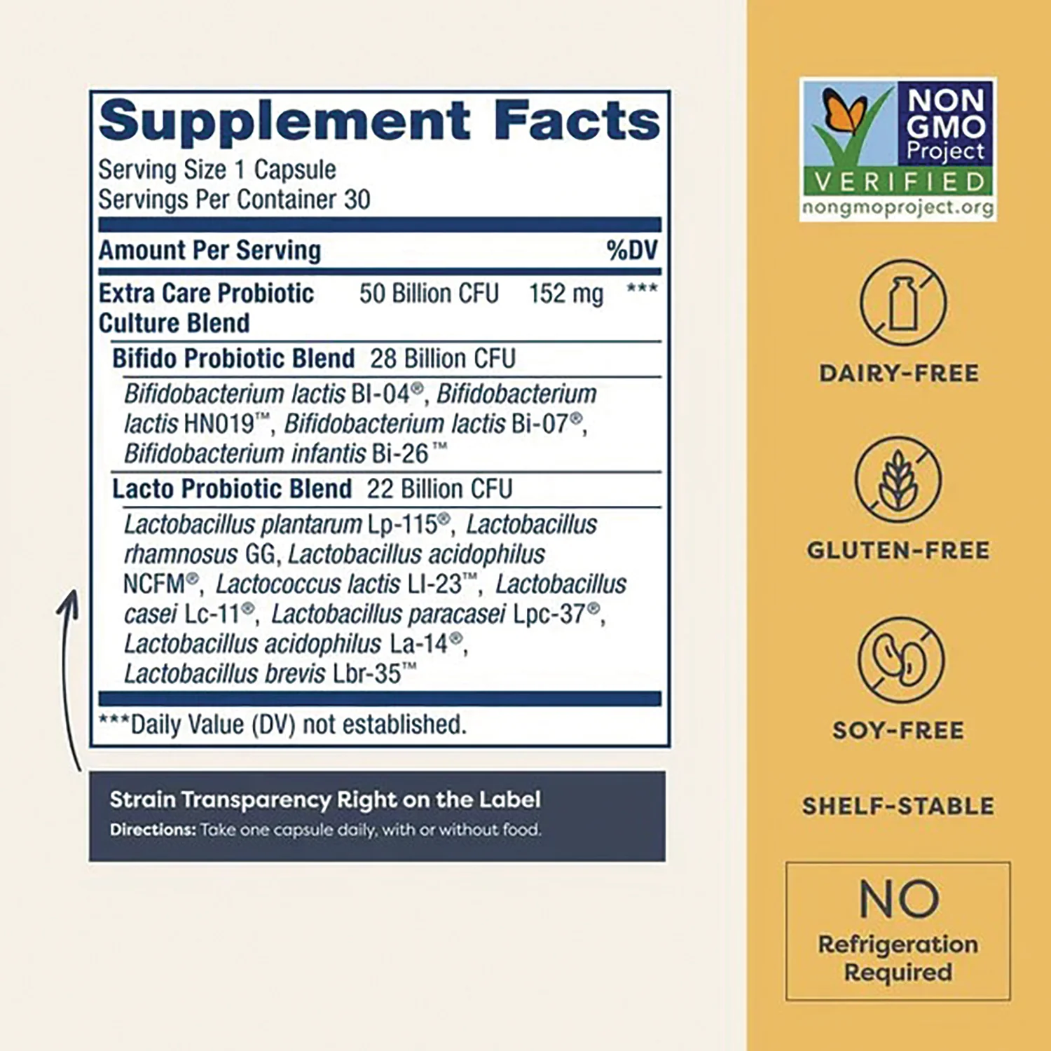 Extra Care Digestive Probiotic - Image 2