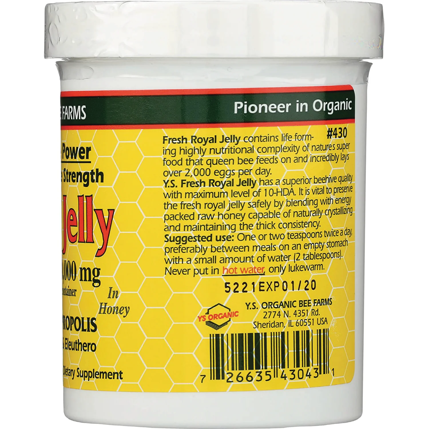 Active Bee Power Royal Jelly In Honey - Image 3